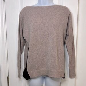 Banana Republic Tan Crew Neck Sweater Relaxed Fit